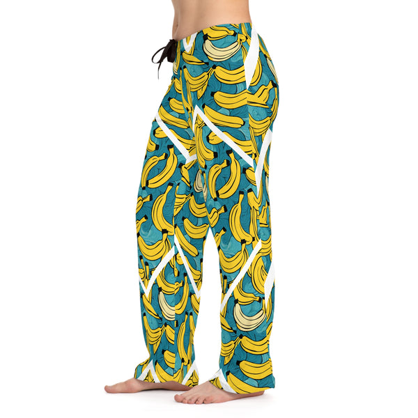 Banana Pop Art Women's Pajama Pants (AOP)