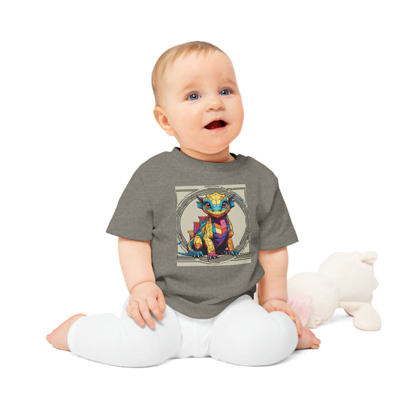 New Year Dragon Zodiac Organic Cotton Baby T-Shirt