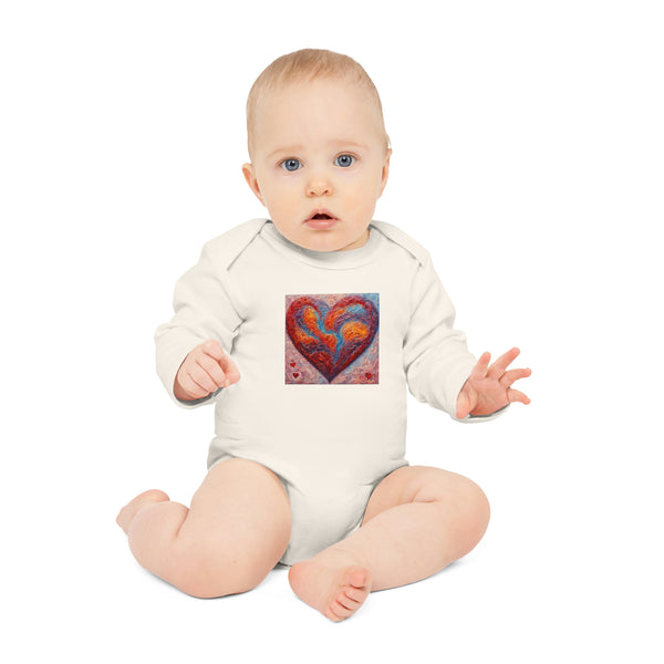 Baby Long-Sleeve Organic Bodysuit