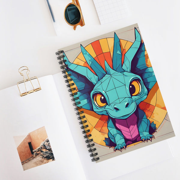 Dragon Spiral Notebook - Ruled Line