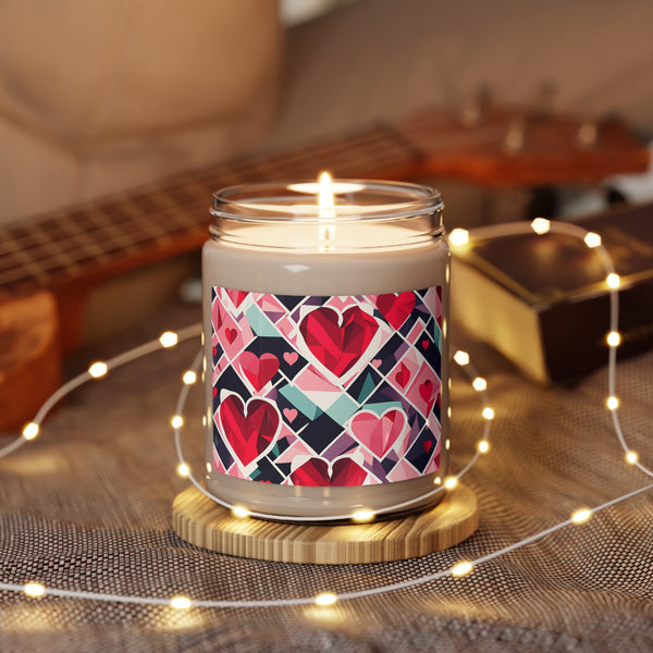 Valentines Day Scented Soy Candle, 9oz