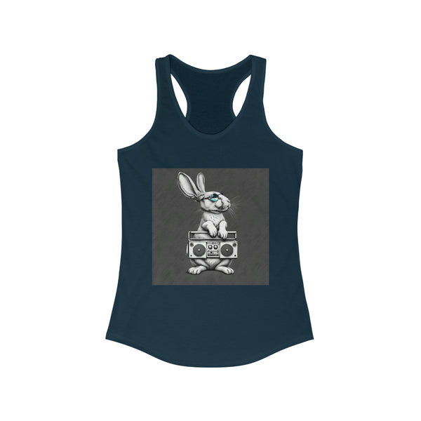 Cute Bunny Women's Ideal Racerback Tank