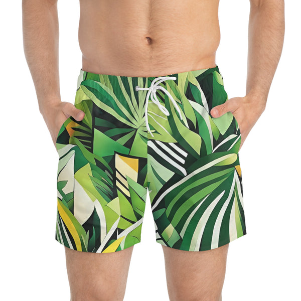 Tropical Vibe Swim Trunks (AOP)