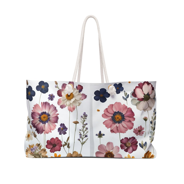 Flower Weekender Bag