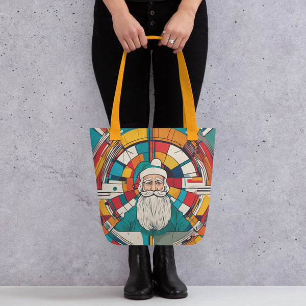 Santa Geometric - Tote Bag