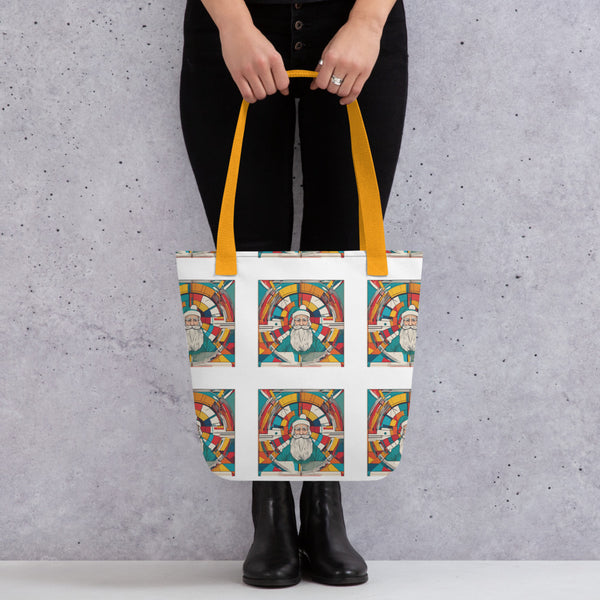 Funky Santa Pattern - Tote bag